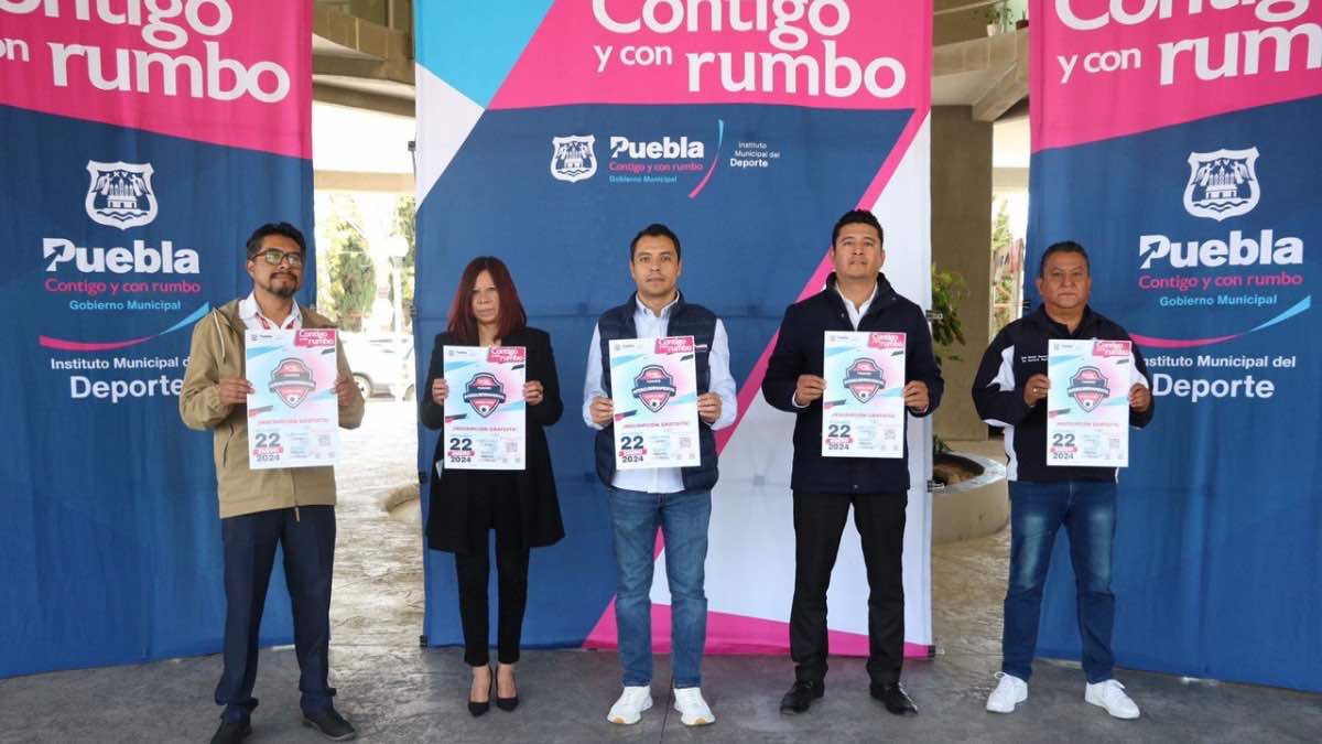 Organizan torneo de futbol 7 para servidores públicos