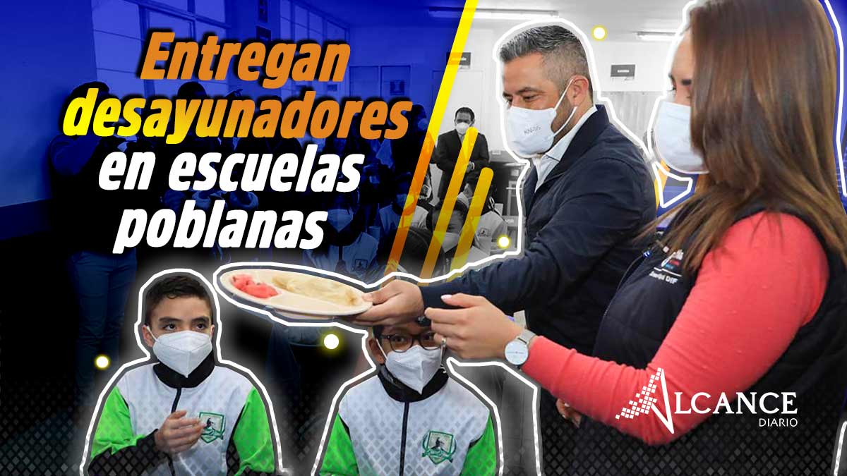 Con desayunados escolares, el SMDIF combate la desnutrición en juntas auxiliares
