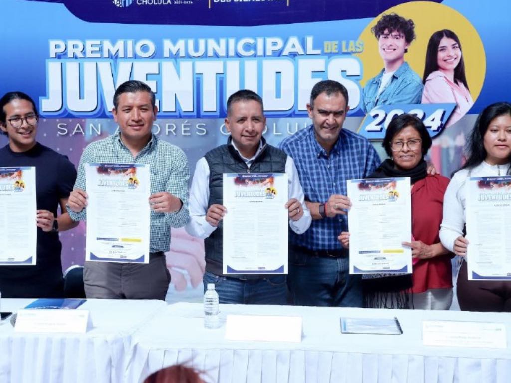 Así puedes participar en el Premio Municipal de las Juventudes de San Andrés Cholula