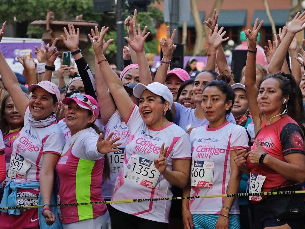 ¡A correr hermana! En marzo se celebrará la Carrera de la Mujer Poblana 2024