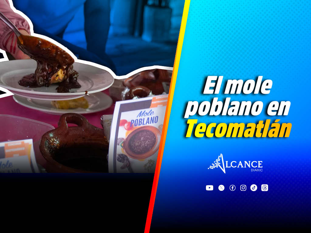 El mole poblano en Tecomatlán
