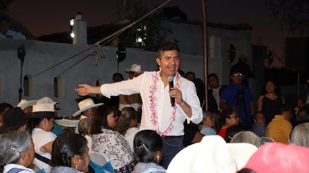 Estructura del PAN en Teopantlán toma protesta con Lalo Rivera como testigo de honor