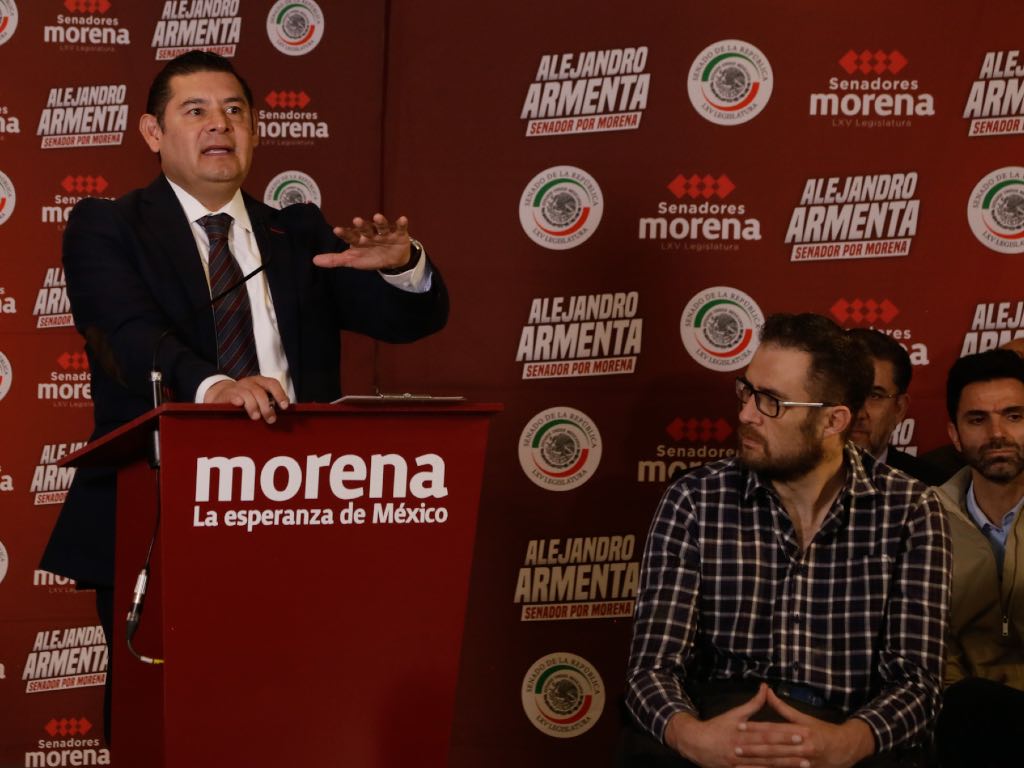 La oposición está desesperada, afirma Alejandro Armenta ante invitación a Lidya Cacho