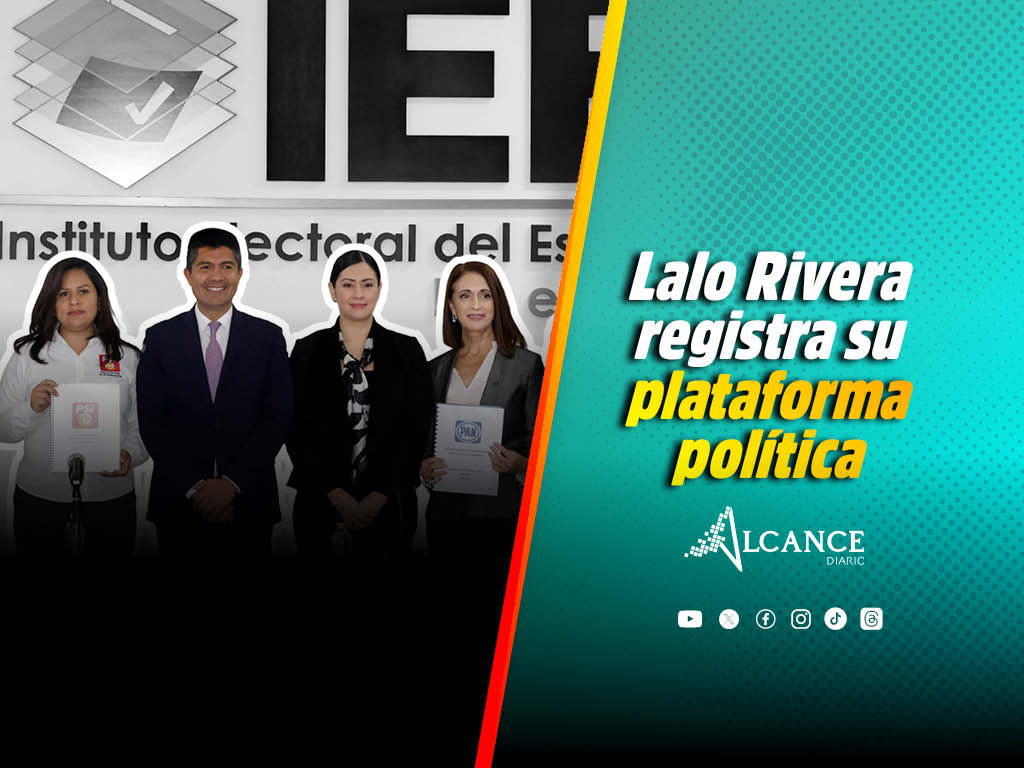 Lalo Rivera registra su plataforma política ante el IEE