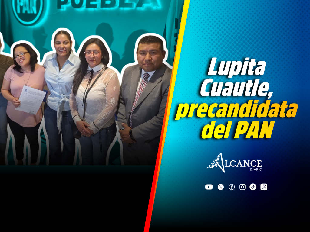 Lupita Cuautle se registra ante el PAN como precandidata a la alcaldía de San Andrés Cholula