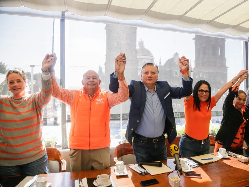 Movimiento Ciudadano presenta a sus 16 candidatos a diputaciones federales de Puebla