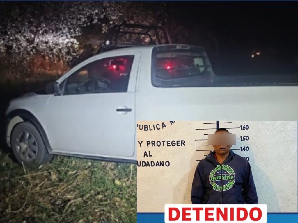 Policía de San Pedro Cholula detiene a integrante de banda dedicada a robo de automóviles