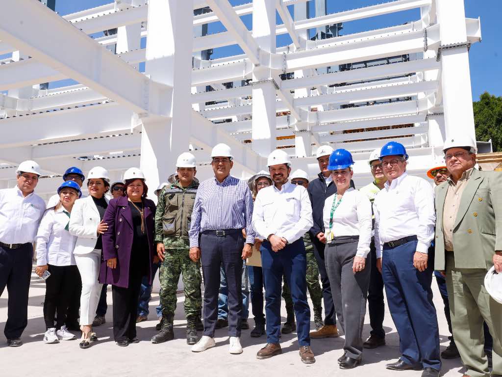 Supervisan Zoe Robledo y Sergio Salomón avance de San Alejandro