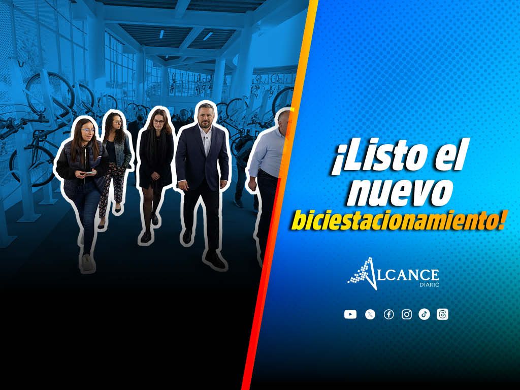 ¡Listo el nuevo biciestacionamiento!