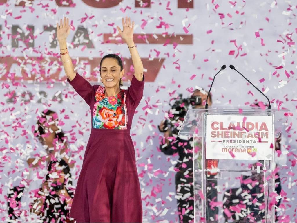 Con el Zócalo de la CDMX abarrotado, arranca Claudia Sheinbaum campaña presidencial