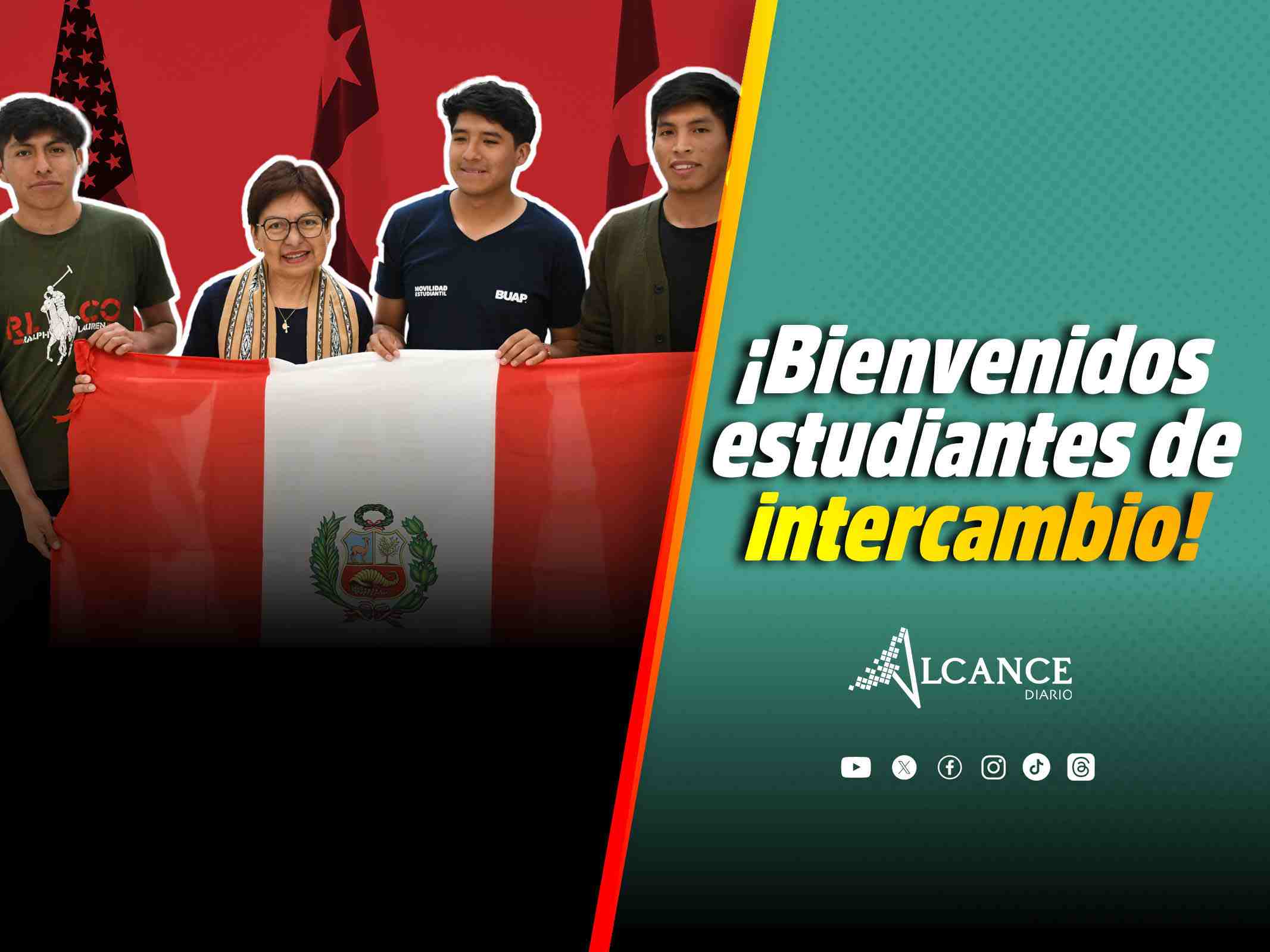 Rectora de la BUAP da la bienvenida a 173 estudiantes de intercambio