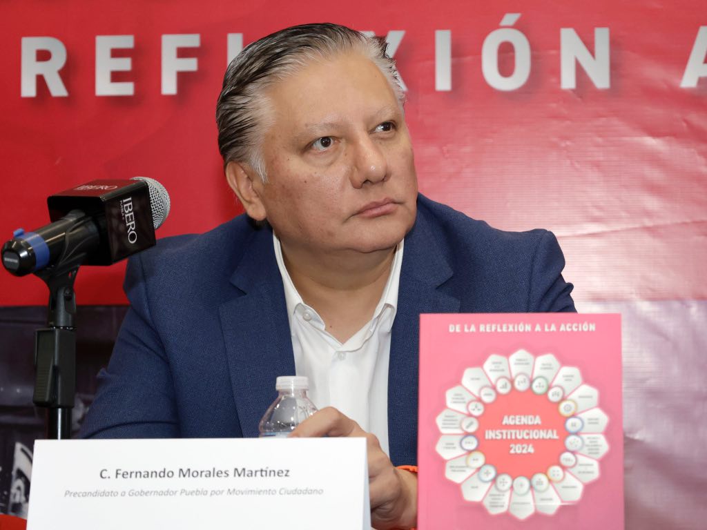 Fernando Morales se registrará como candidato al gobierno de Puebla por MC el 10 de marzo