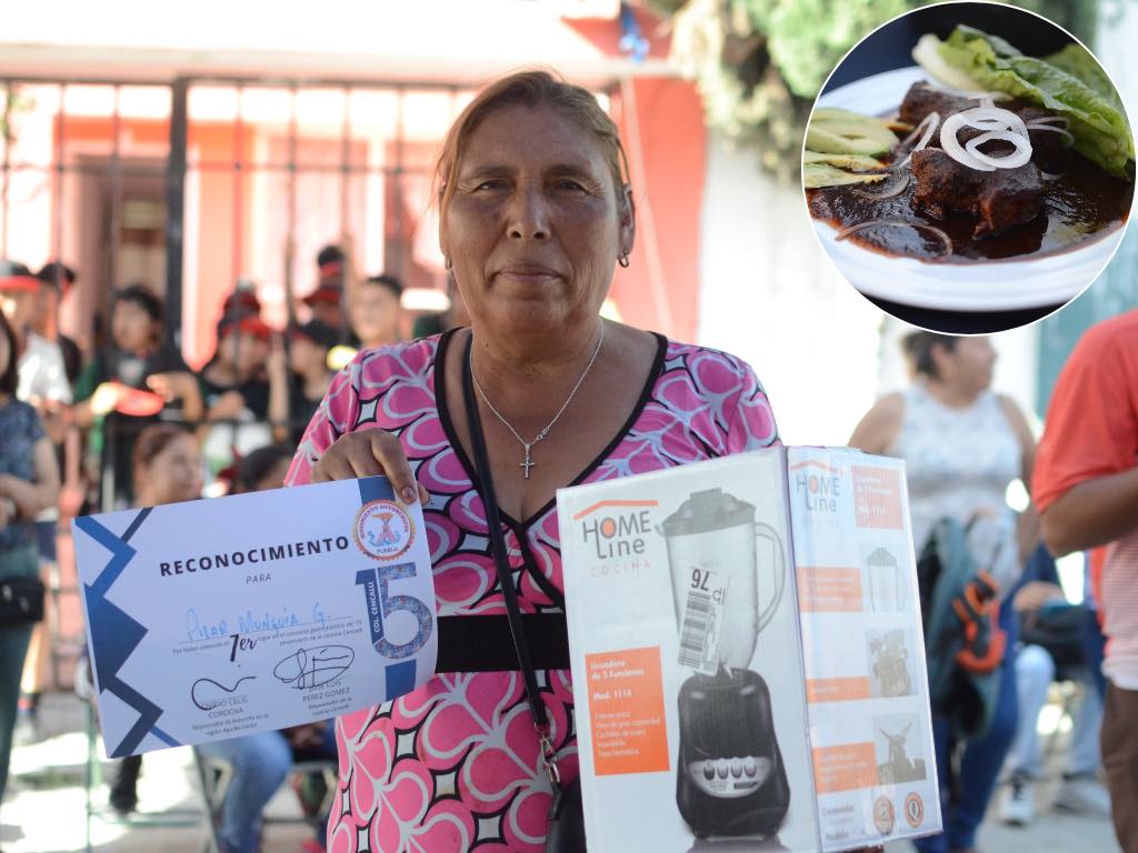 Realizan concurso gastronómico en la feria de la colonia Cencalli