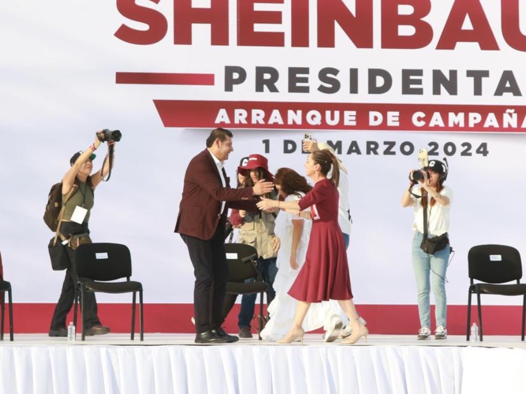 Reconoce Armenta visión de Claudia Sheinbaum al contemplar proyecto del Tren México-Puebla-Veracruz