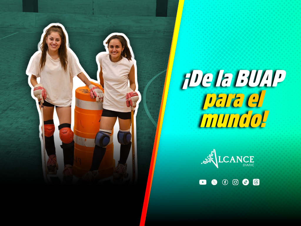 Hermanas y estudiantes de la BUAP representarán a México en campeonato de Roller Hockey