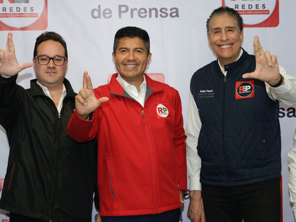 Suma Lalo Rivera a Redes Sociales Progresistas a proyecto por la gubernatura de Puebla