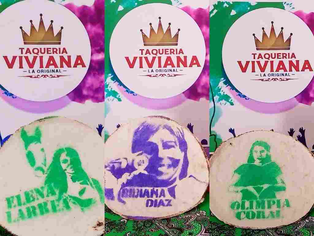 Taquería Viviana honra a activistas de Puebla con tacos conmemorativos
