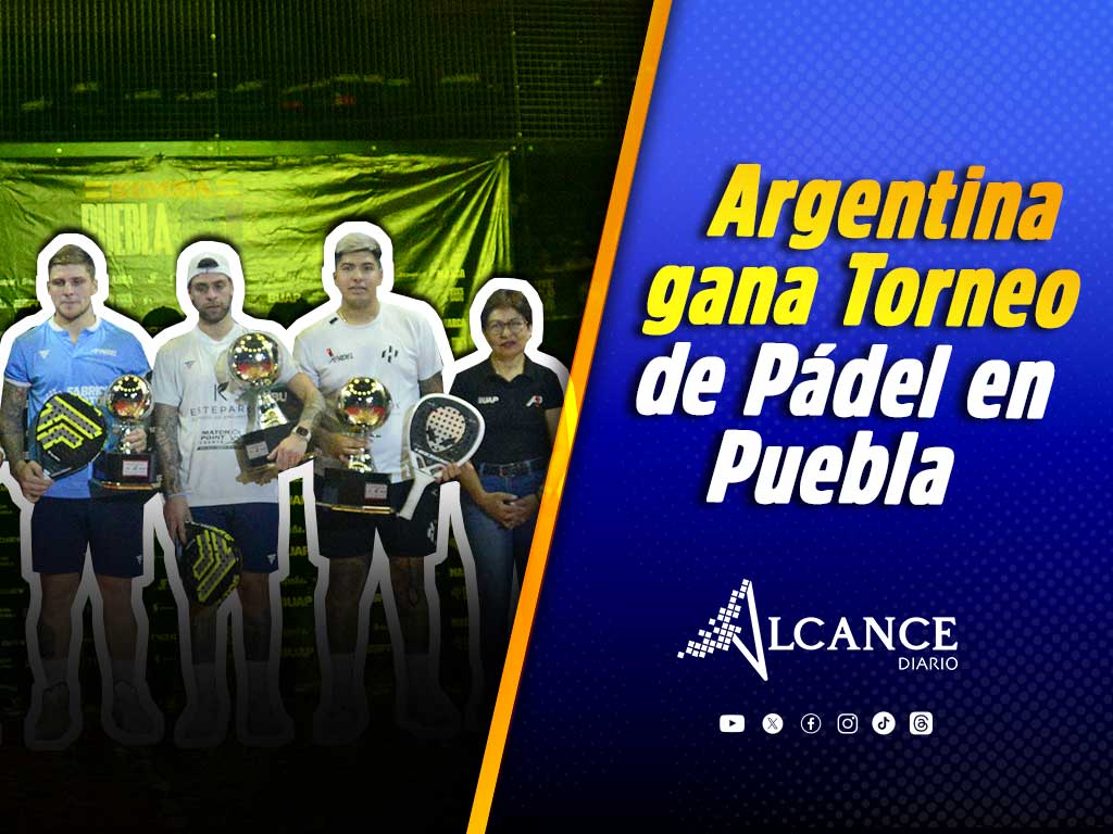 Argentina, campeón del Torneo A1 Pádel Puebla celebrado en la BUAP