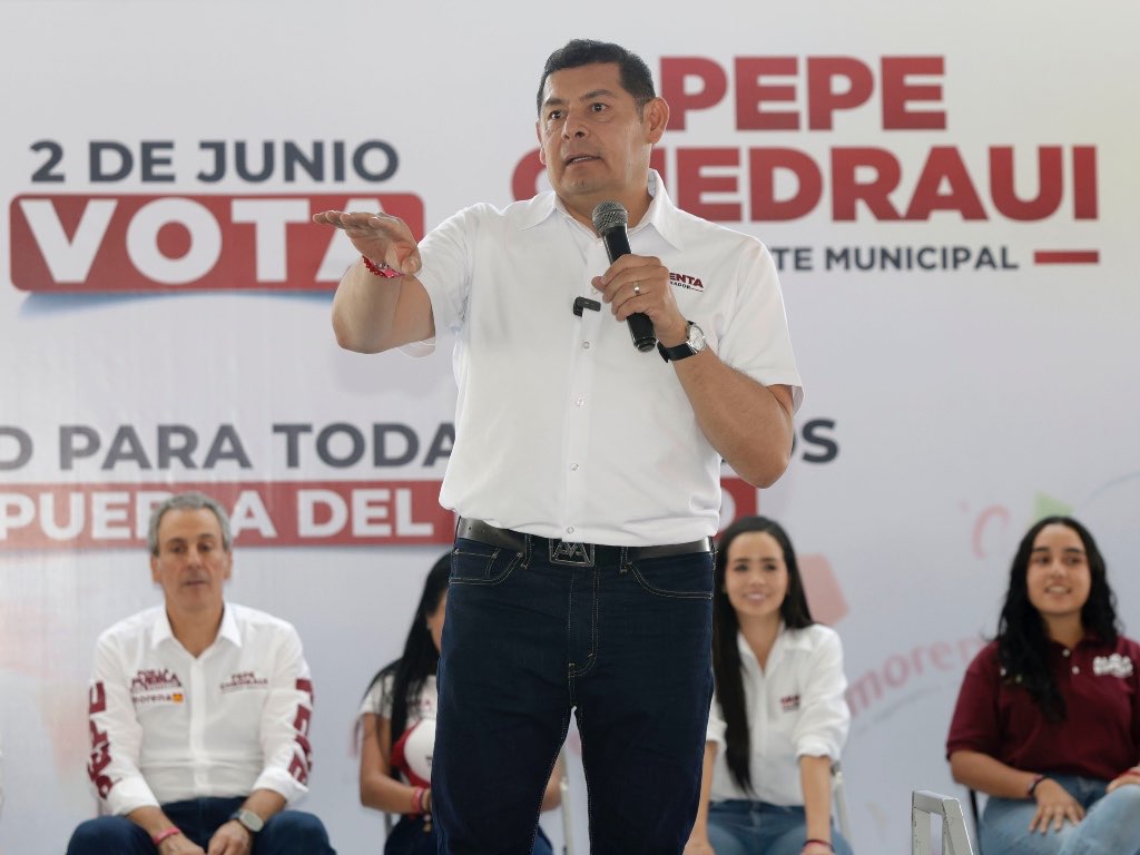 Asegura Alejandro Armenta que dará continuidad a proyectos del gobierno de Sergio Salomón