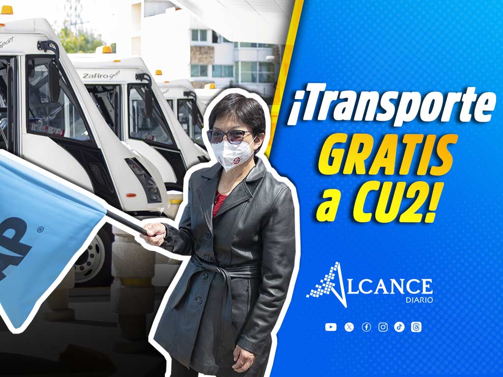 Anuncia BUAP transporte gratuito a CU2 cada 15 minutos