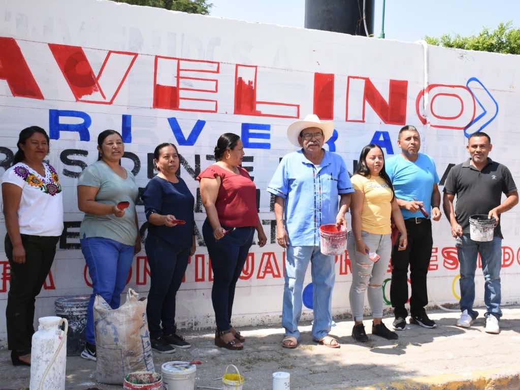 Avelino Rivera arranca campaña para la presidencia municipal de Tecomatlán