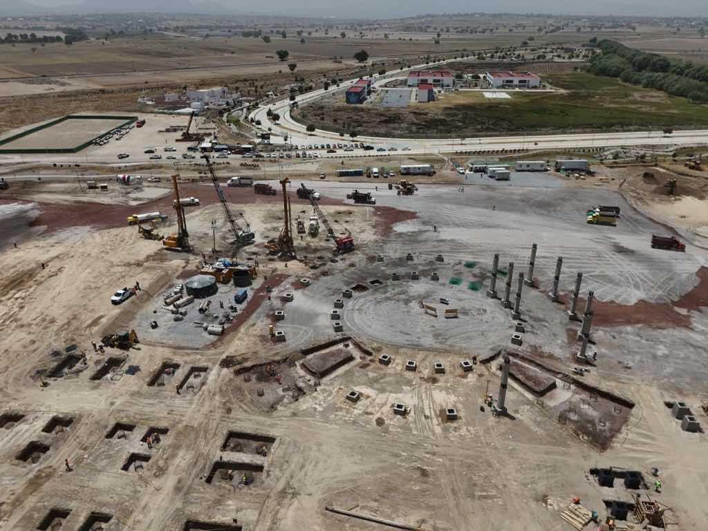 Supervisan la construcción del CIITA en San José Chiapa, Puebla