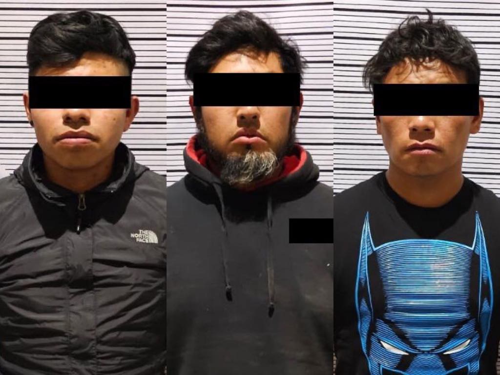 Detienen a tres narcomenudistas que operaban en el mercado Hidalgo