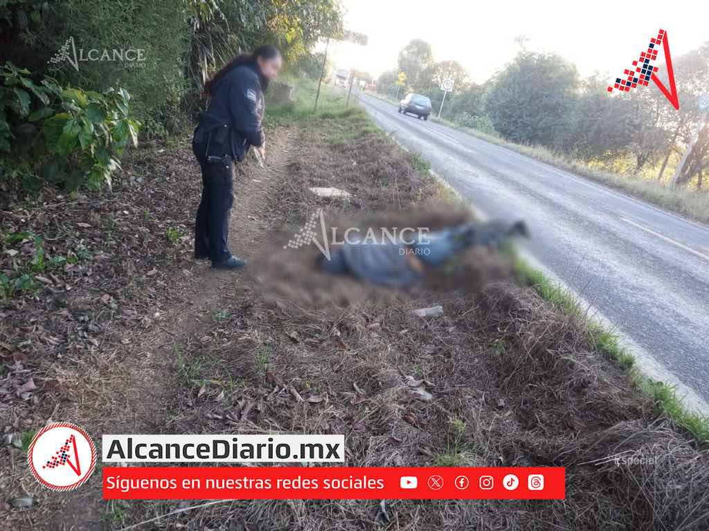 Encuentran cadáver de un hombre en carretera a Tlatlauquitepec