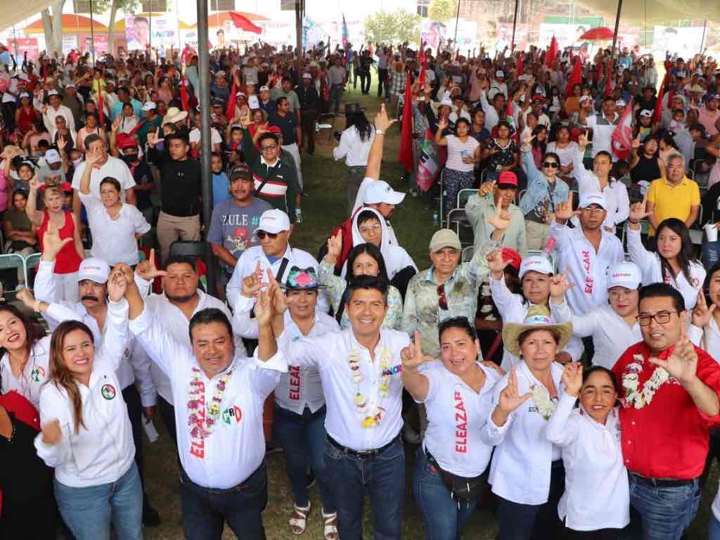 Desde Atlixco Lalo Rivera anuncia el programa Peso a Peso por el Campo