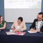 Lupita Cuautle firma compromiso por desarrollo sustentable y acción climática