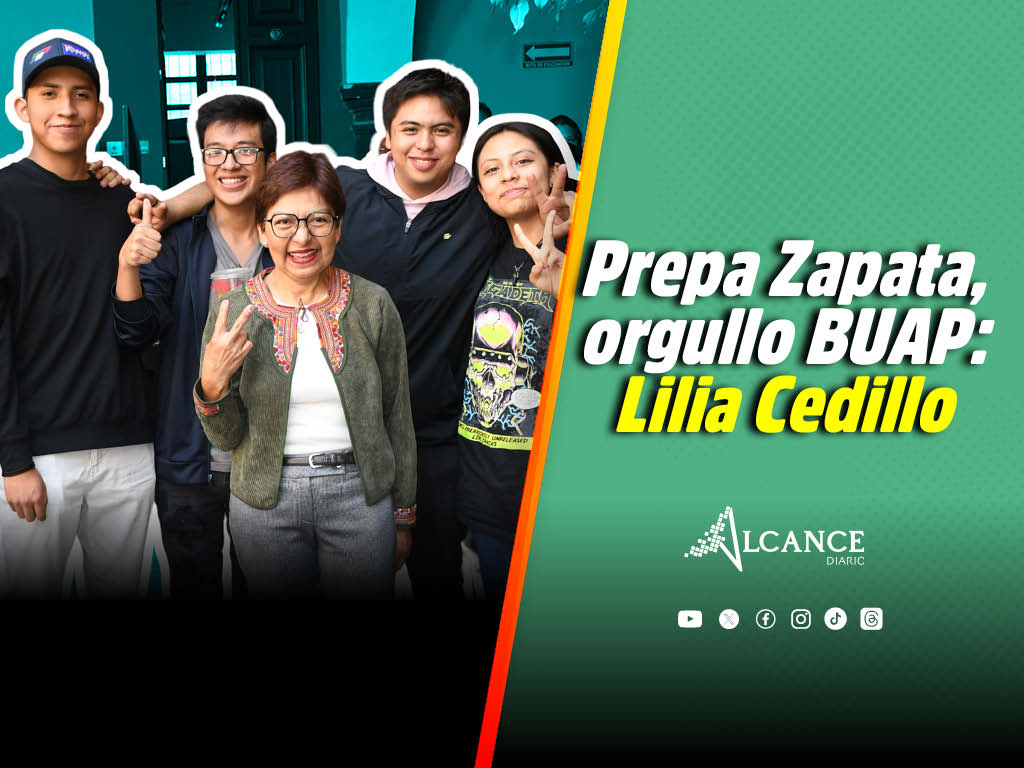 Resalta Lilia Cedillo trabajo en equipo de la Prepa Zapata