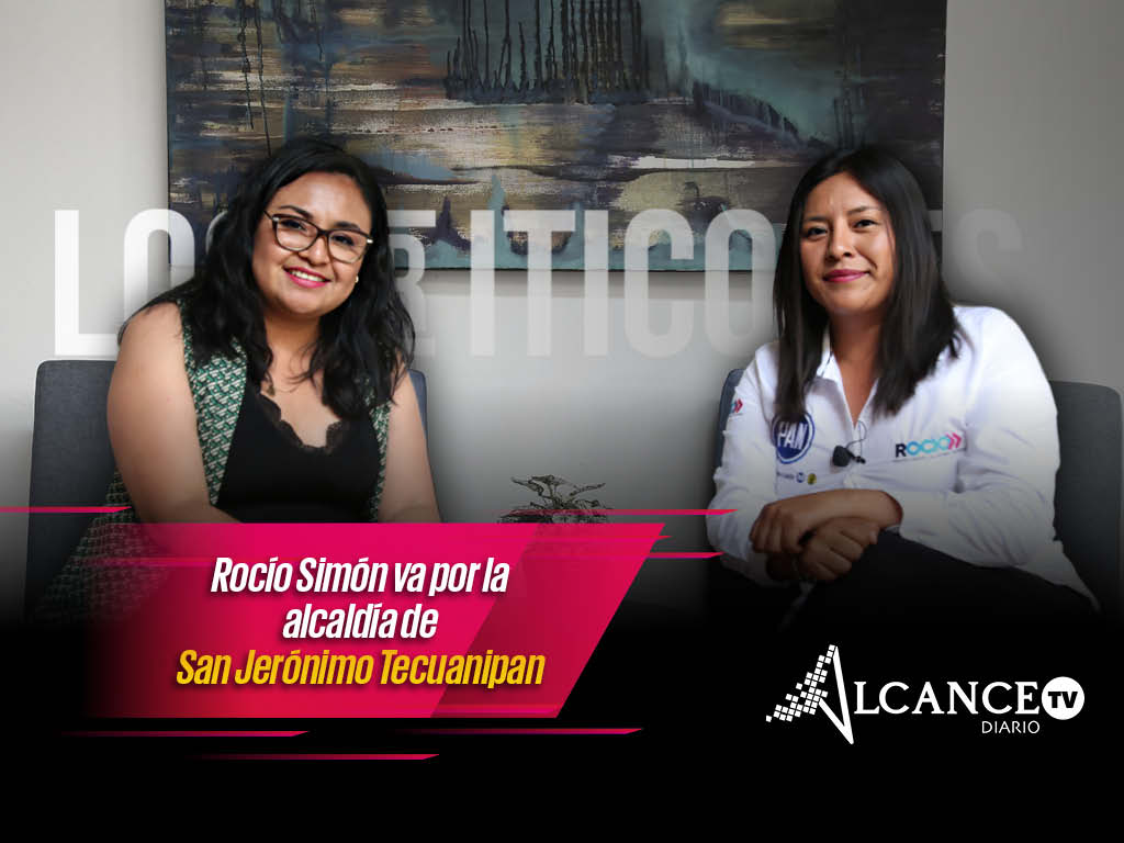 Rocío Simón, candidata a la alcaldía de San Jerónimo Tecuanipan