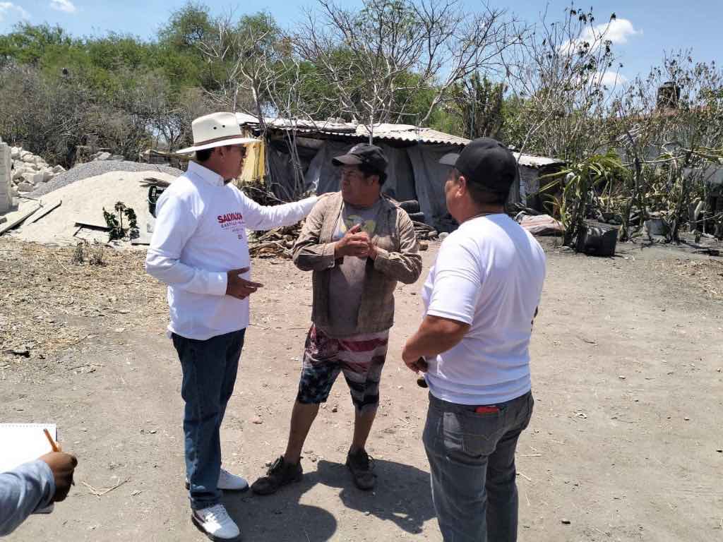 Arranca Salvador Castillo campaña para presidencia municipal de Ixcaquixtla
