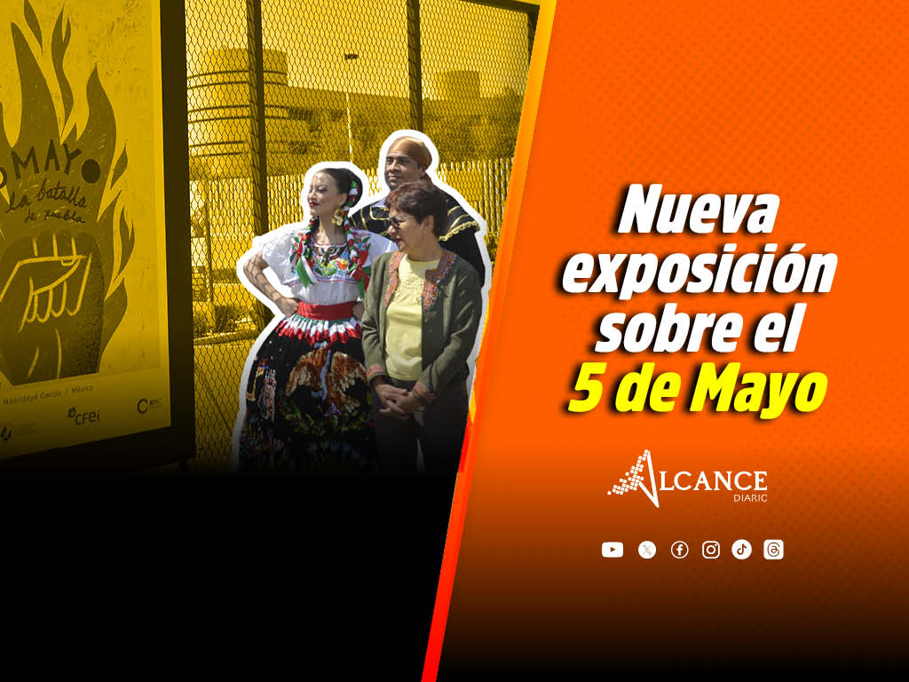 Inauguran en la BUAP exposición de carteles sobre el 5 de Mayo