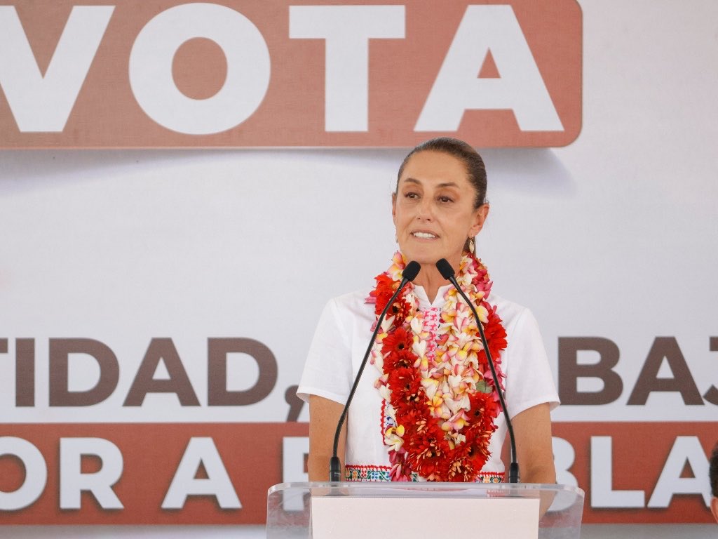 Cierre de campañas de Morena en Puebla será el 25 de mayo con Claudia Sheinbaum