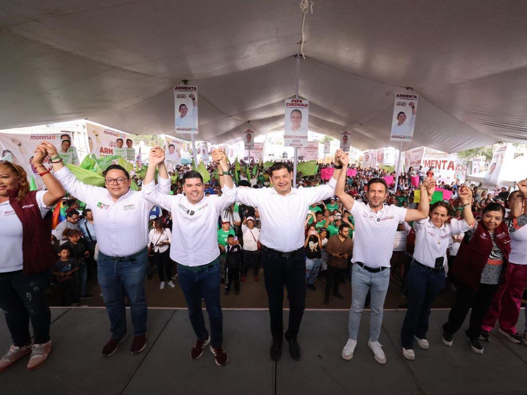Desde Xochimehuacan, promete Armenta seguridad integral y servicios básicos para Puebla