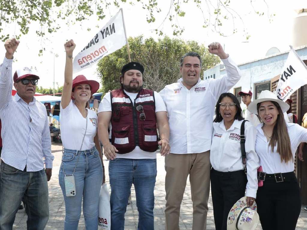 En San Andrés Cholula pide Víctor Galeazzi ir por el “6 de 6” con Morena