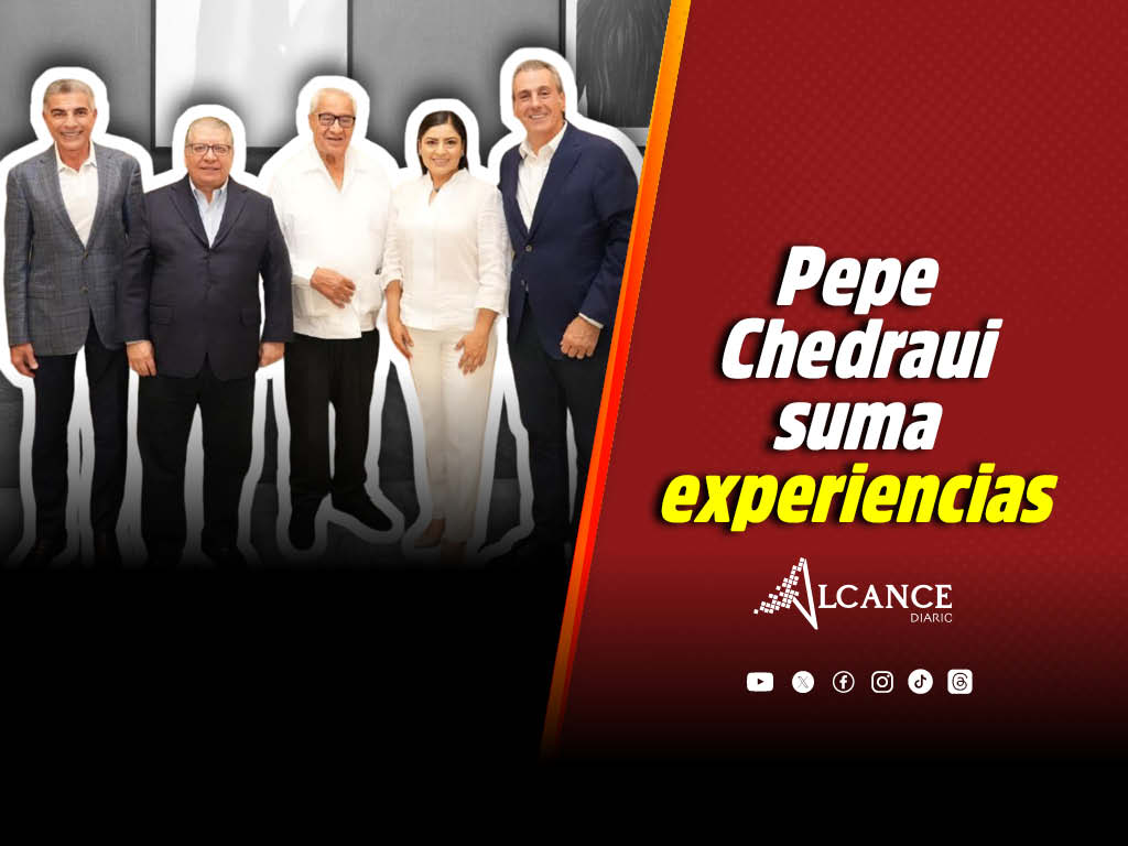 Pepe Chedraui se reúne con Claudia Rivera, Tony Gali, Enrique Doger y Guillermo Pacheco