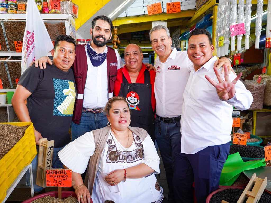 Se compromete Pepe Chedraui con locatarios de la Central de Abasto a fortalecer servicios