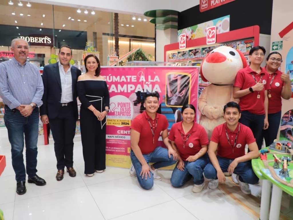 SEDIF, SICOM y Hape de México impulsan campaña “Ponte en sus Zapatos”