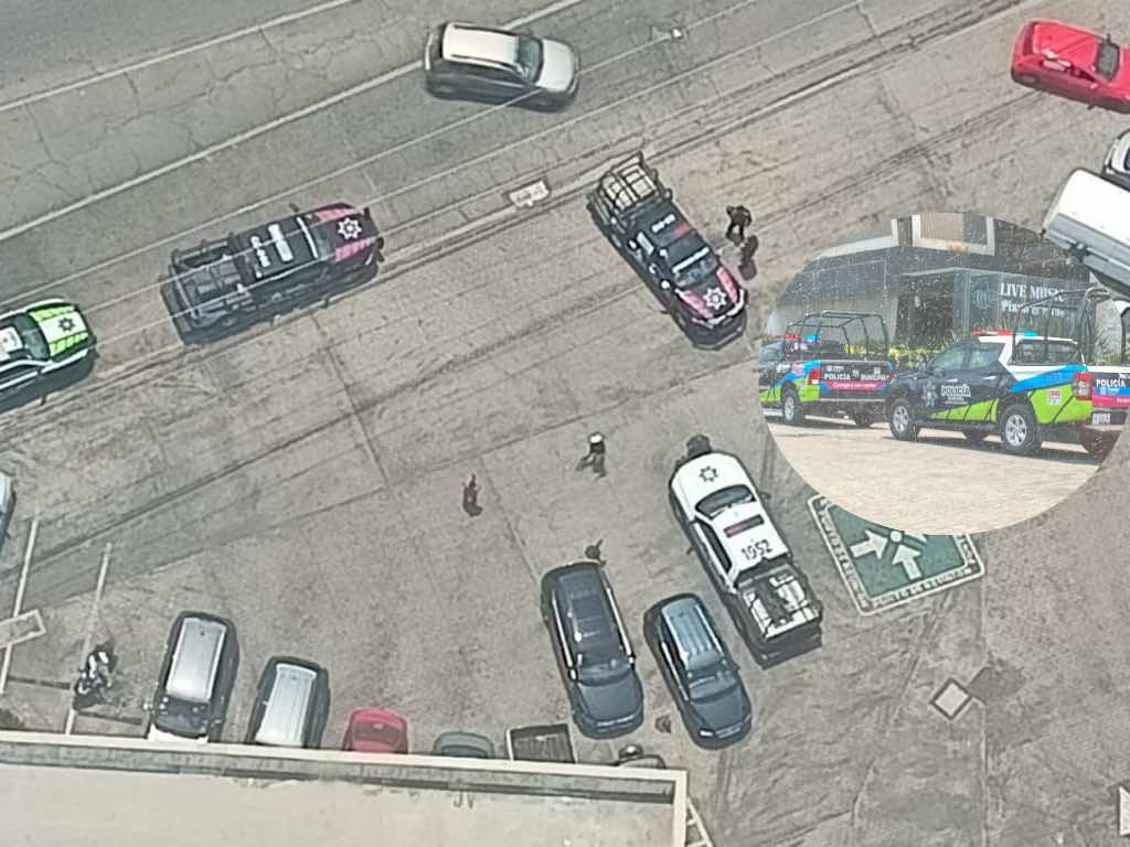 Sujeto armado amenaza con abrir fuego en la Torre Omega de Plaza Centro Mayor