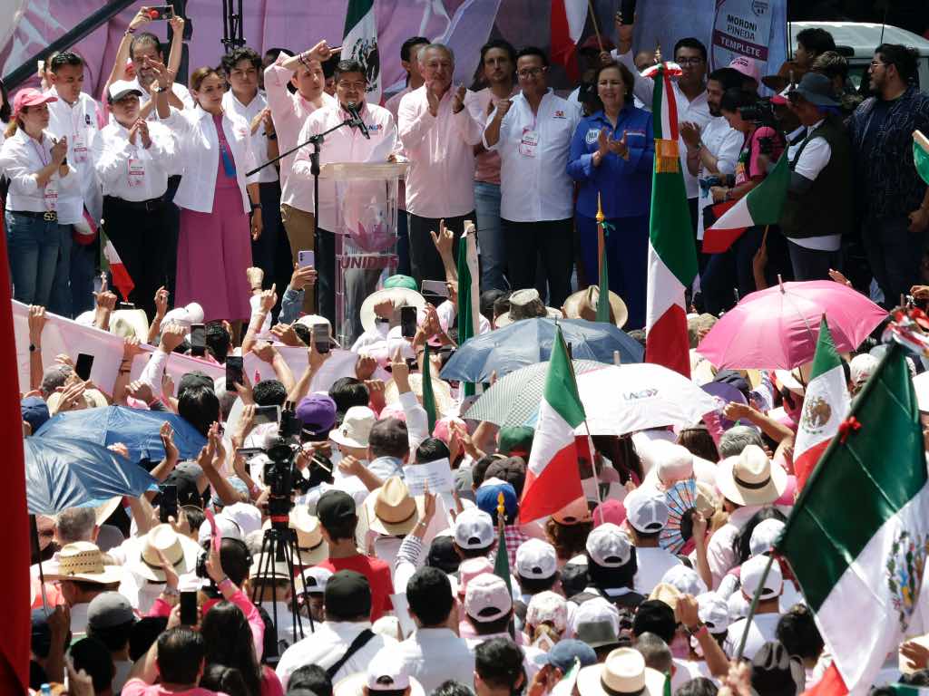 No fue una marcha ciudadana, fue mitin político: Alejandro Armenta sobre Marea Rosa