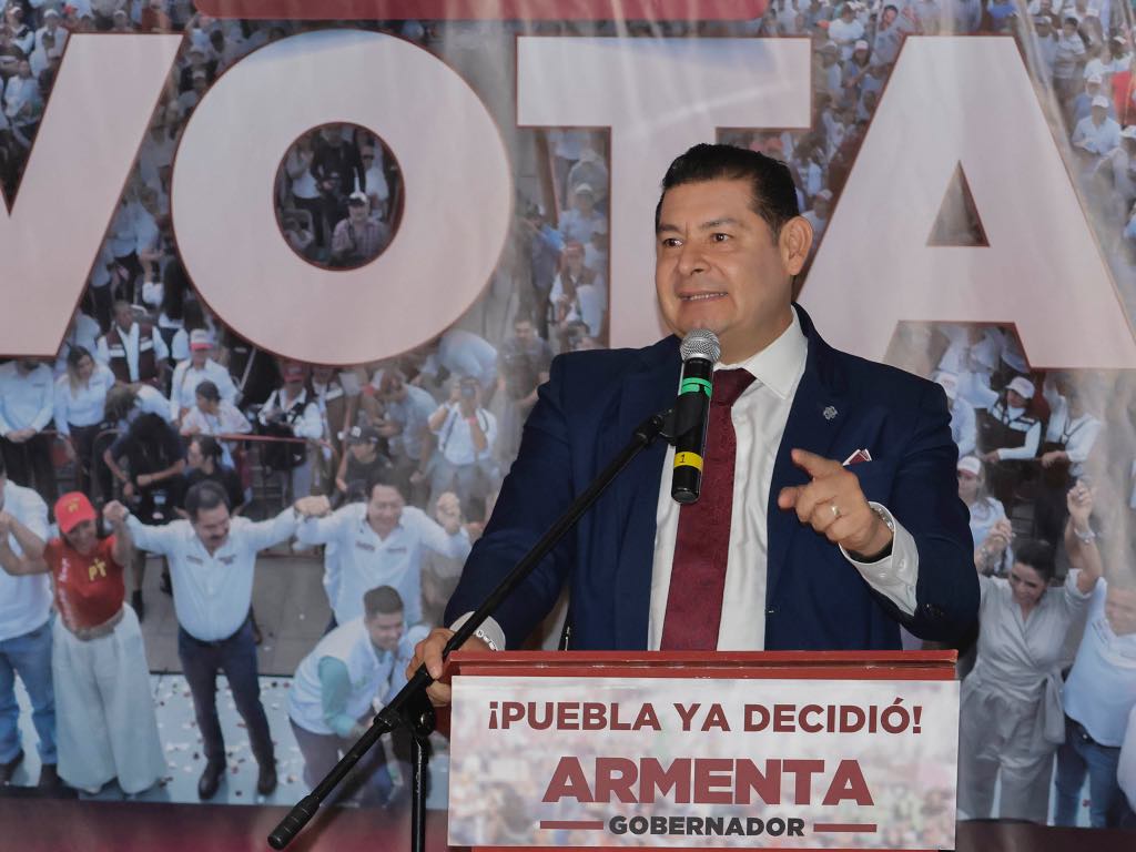 Que no quede duda, no soy priista, pertenezco a Morena: Alejandro Armenta
