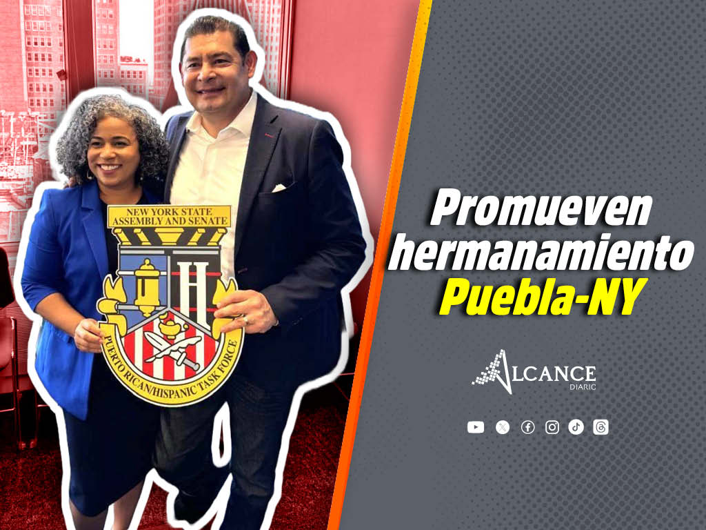 Alejandro Armenta se reúne con la presidente del Comité Legislativo Hispano de Nueva York