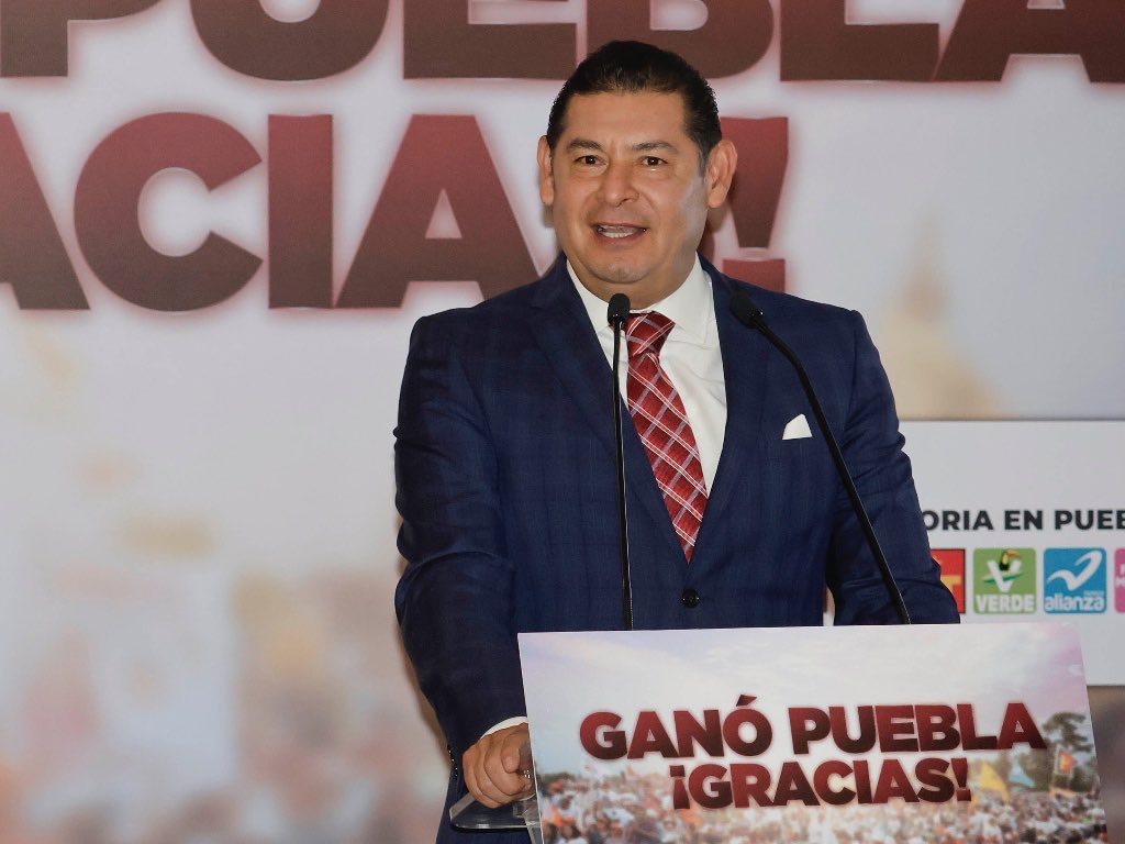 Alejandro Armenta afirma que Lalo Rivera abonará a la reconstrucción de Puebla