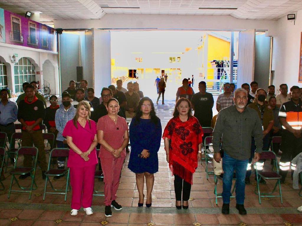 Capacitan a personal del Ayuntamiento de San Andrés Cholula en Primeros Auxilios Psicológicos