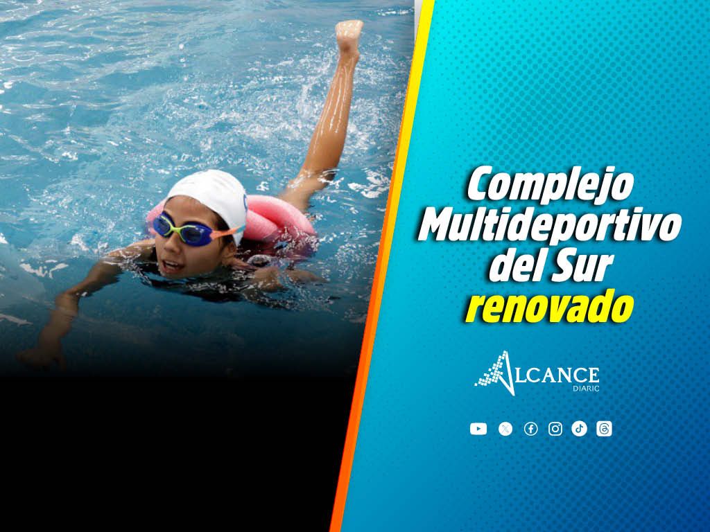 ¡Todo listo! El Complejo Multideportivo del Sur abre sus puertas