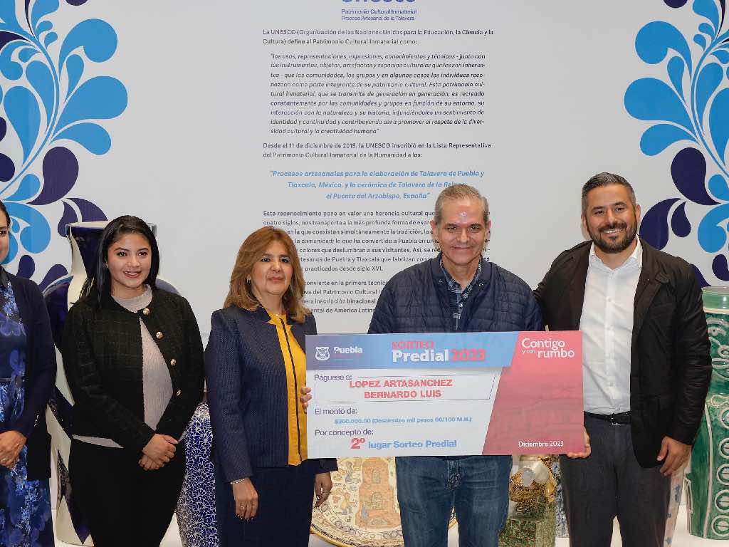¿Cumpliste? Este 12 de junio se llevará a cabo el Sorteo Predial 2024 en Puebla Capital