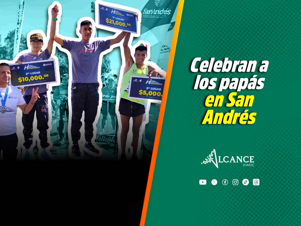 Participan más de 5 mil corredores en el Medio Maratón del Día del Papá en San Andrés