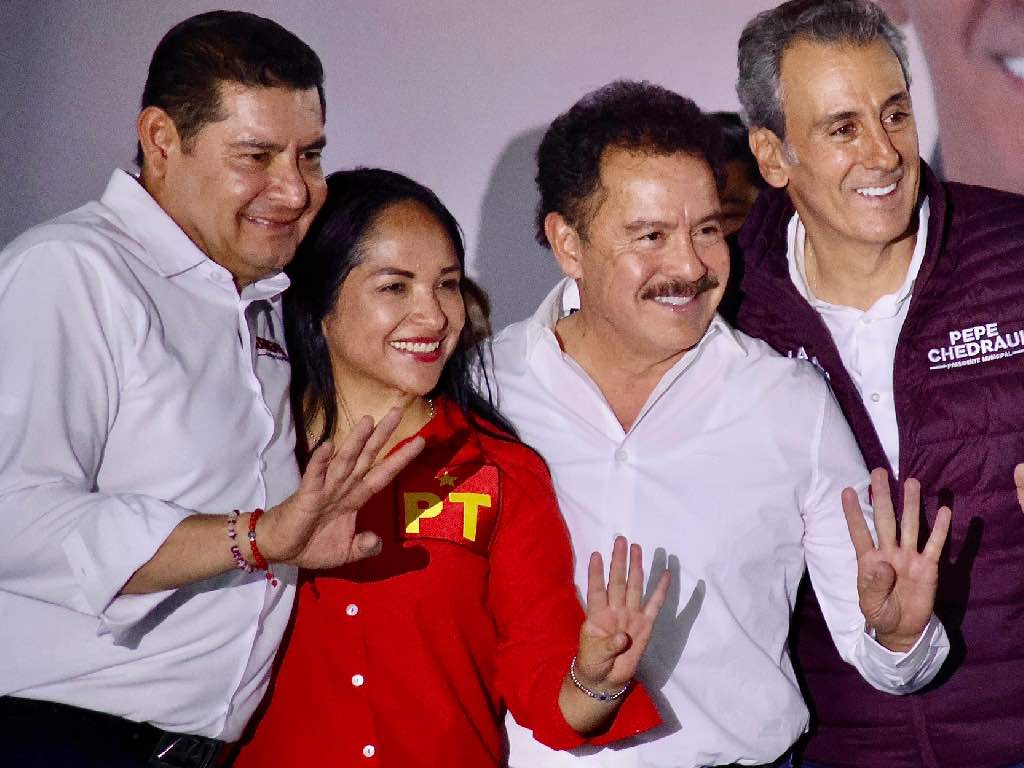 Morena se queda con el Senado en Puebla; Nacho Mier y Liz Sánchez arrasan con 60.6 por ciento de votos
